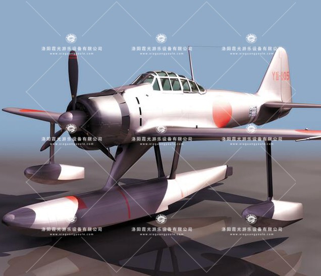 城中3D模型飞机_